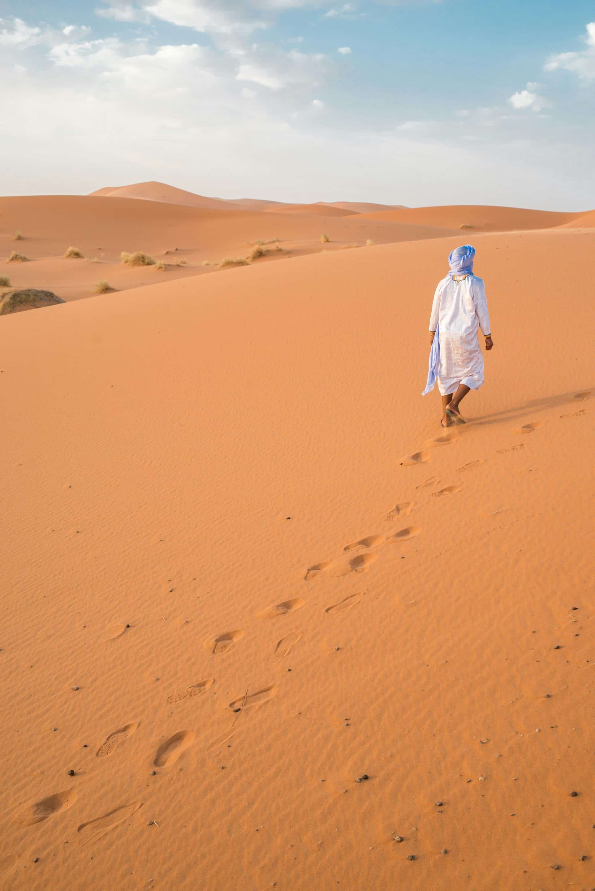 Merzouga Marokko , woestijn, sahara